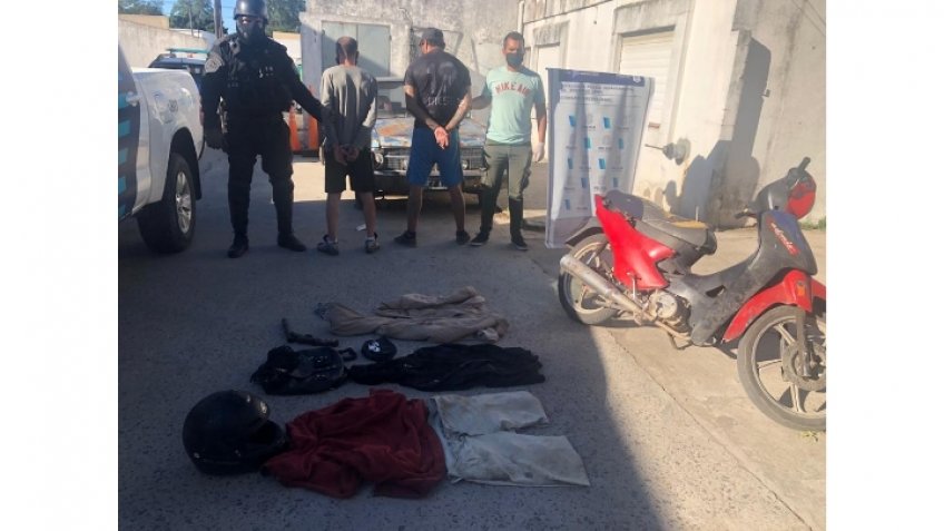 Dos detenidos por "robo agravado por el uso de arma de fuego"